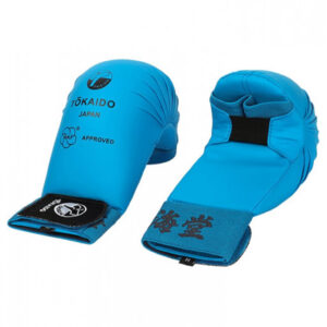 Tokaido karate fist guard Kanji, WKF license