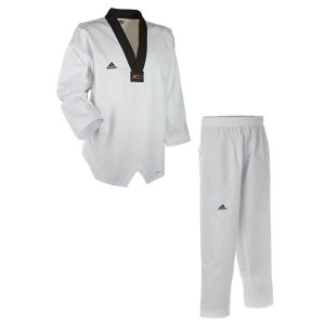 Adidas TKD dobok ADI CHAMP III ADITCH03 black collar