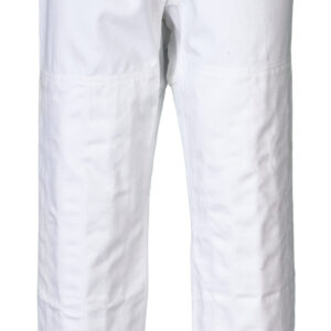 Judo pants "Brasilia", white, elastic waistband