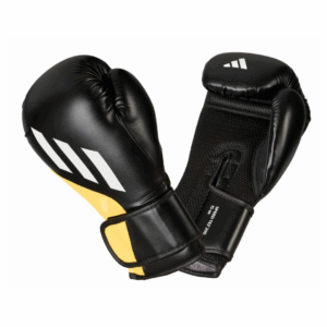 Боксерские перчатки adidas SPEED TILT 200, черные/желтые SPD200