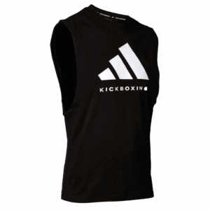 adidas Графический топ без рукавов для кикбоксинга черный adiCLTT24-KB
