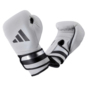 Mănuși de box adidas Speed ​​​​500 Alb/Negru Microfibră, ADISBG501
