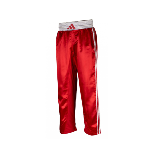 adidas Брюки для кикбоксинга красный/белый, adiKBUN110T