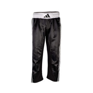 Pantaloni de Kickboxing adidas Negri/Albi, adiKBUN110T