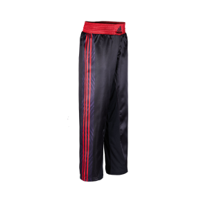 Pantaloni de Kickboxing adidas Negri/Roșii, adiKBUN300T