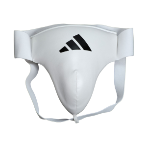 adidas Groin Guard PU Alb, ADIBP05