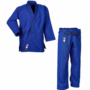 Костюм дзю-дзюцу «Жемчужно-чисто-синий»