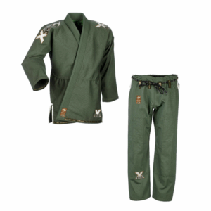 Костюм для бразильского джиу-джитсу EXTREME 2.0 C24 зелёный/дикий