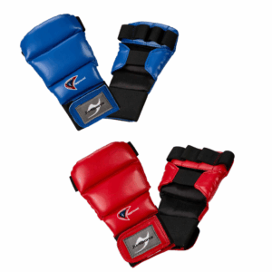 Защиты рук для дзю-дзюцу, профессиональный синий/красный