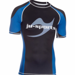 Ранг Rashguard Pro короткий рукав синий