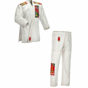 Costum BJJ Ju-Sports Copii, alb